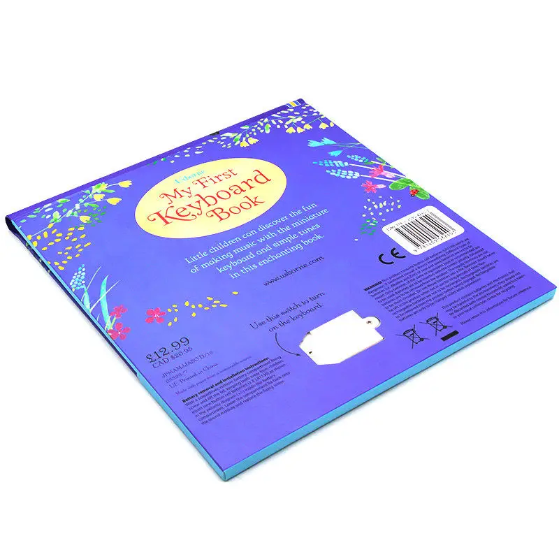 My First Keyboard Book Musical Books, Children's Piano Music Learning aged 3 4 5 6, English Audiobooks books, 9781409582403