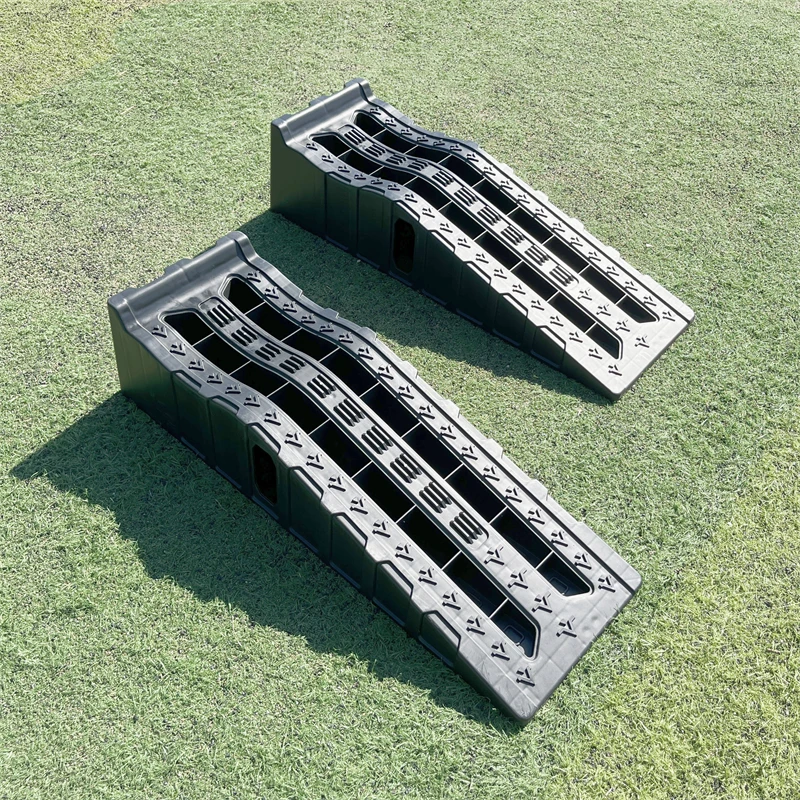 

Durable Plastic Car Service Ramps, Heavy Duty Automotive Lifting Maintenance Ramp