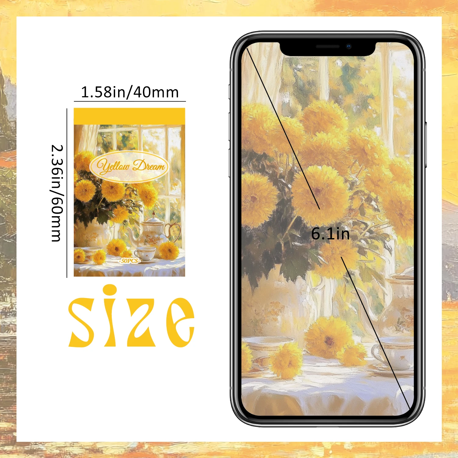 6 مجموعات 300 قطعة مجموعة ملصقات اشي الأحلام الملونة كتاب ملصقات للمجلات ، شارات لاصقة ورق زينة ذاتية الصنع