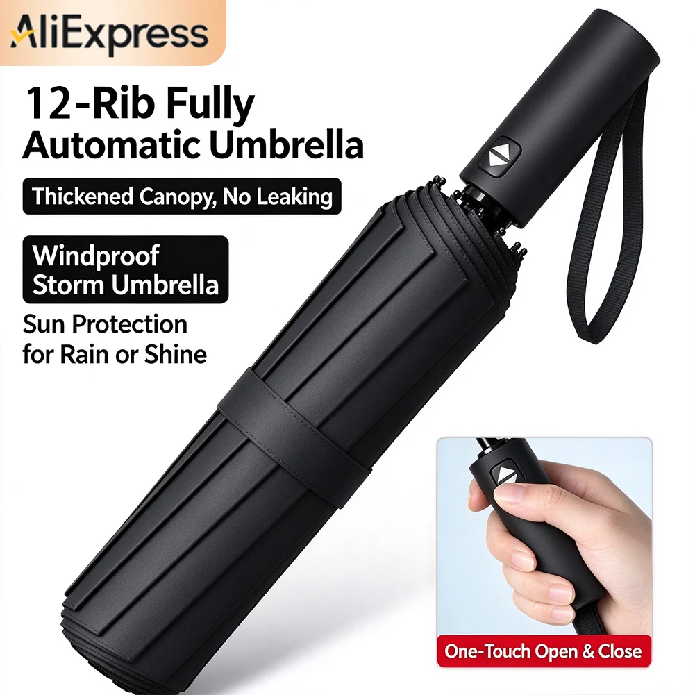 Automatic Folding Car Umbrella Thickened UV Protection Sunshade Umbrella For Lynk Co 01 02 03 05 06 07 08 09 10 900 Z10 Z20 EM-P