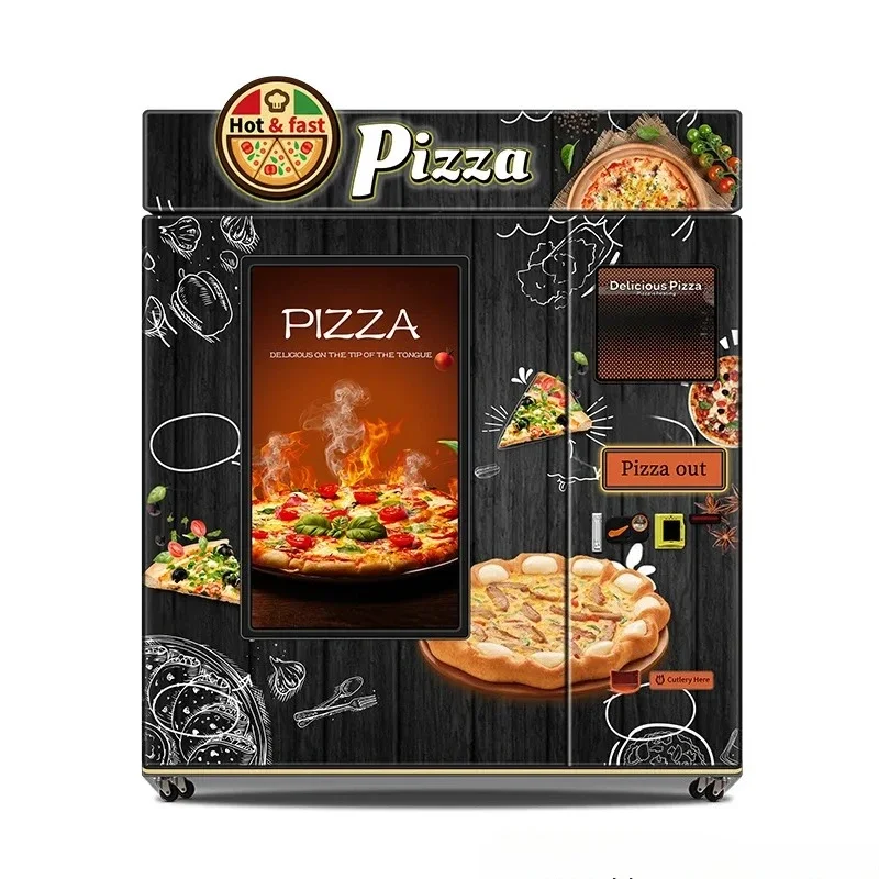 Automatic Pizza Vending Machine for Sale|Pizza Vending Machine for Shopping Mall and Amusement Parks Vending Machine for Pizza