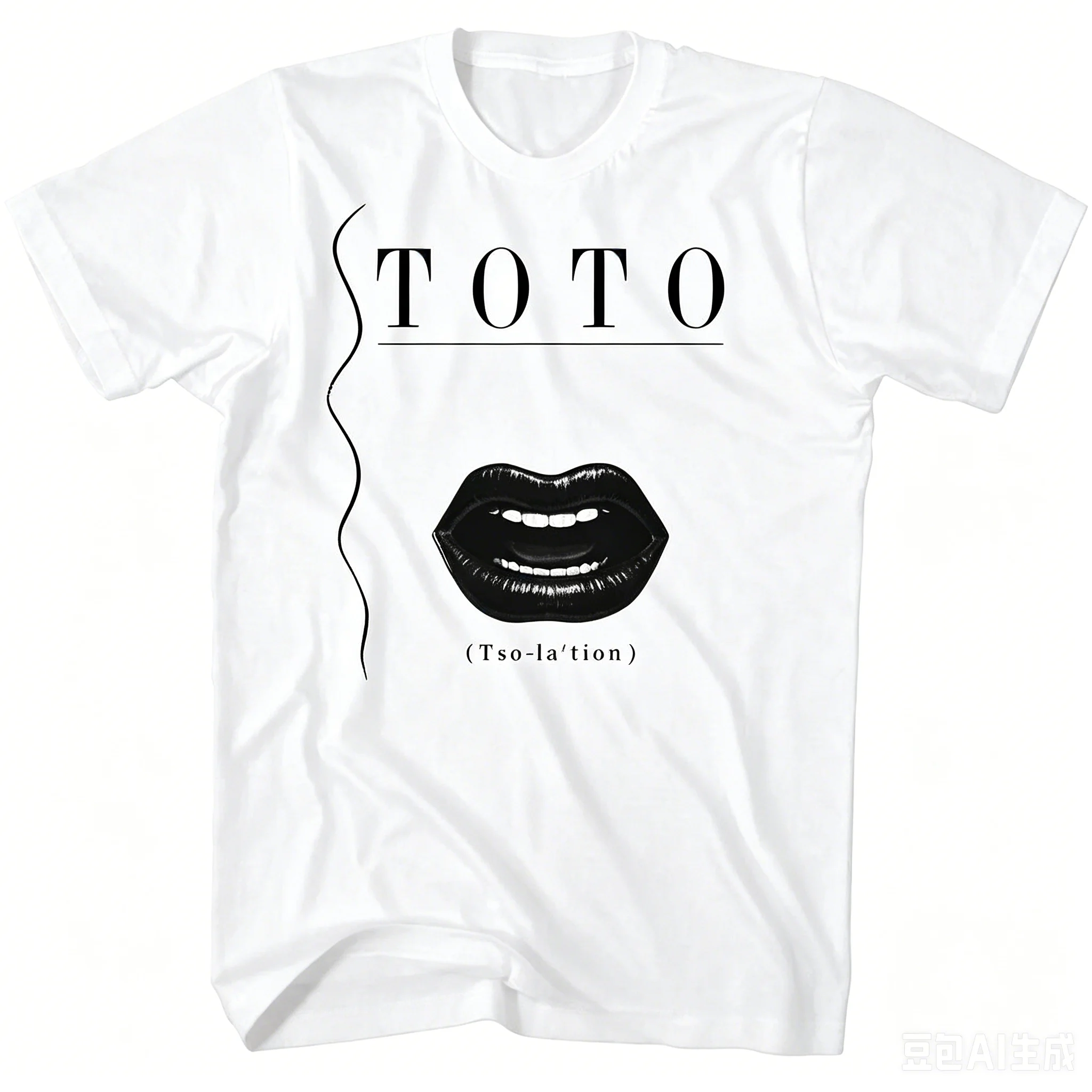 Camiseta TOTO BAND, camisetas gráficas del álbum Isolation, camiseta holgada y transpirable de verano para hombres y mujeres