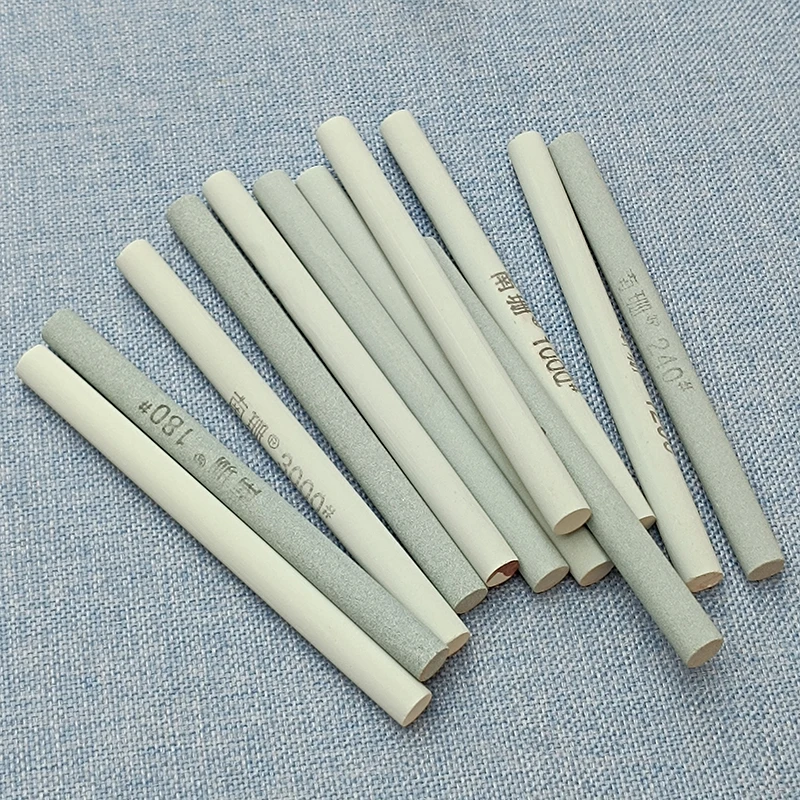 

Round Φ10*150mm Diamond Whetstone Strip, Fine Grinding Polishing Oilstone for Knife Sharpening
