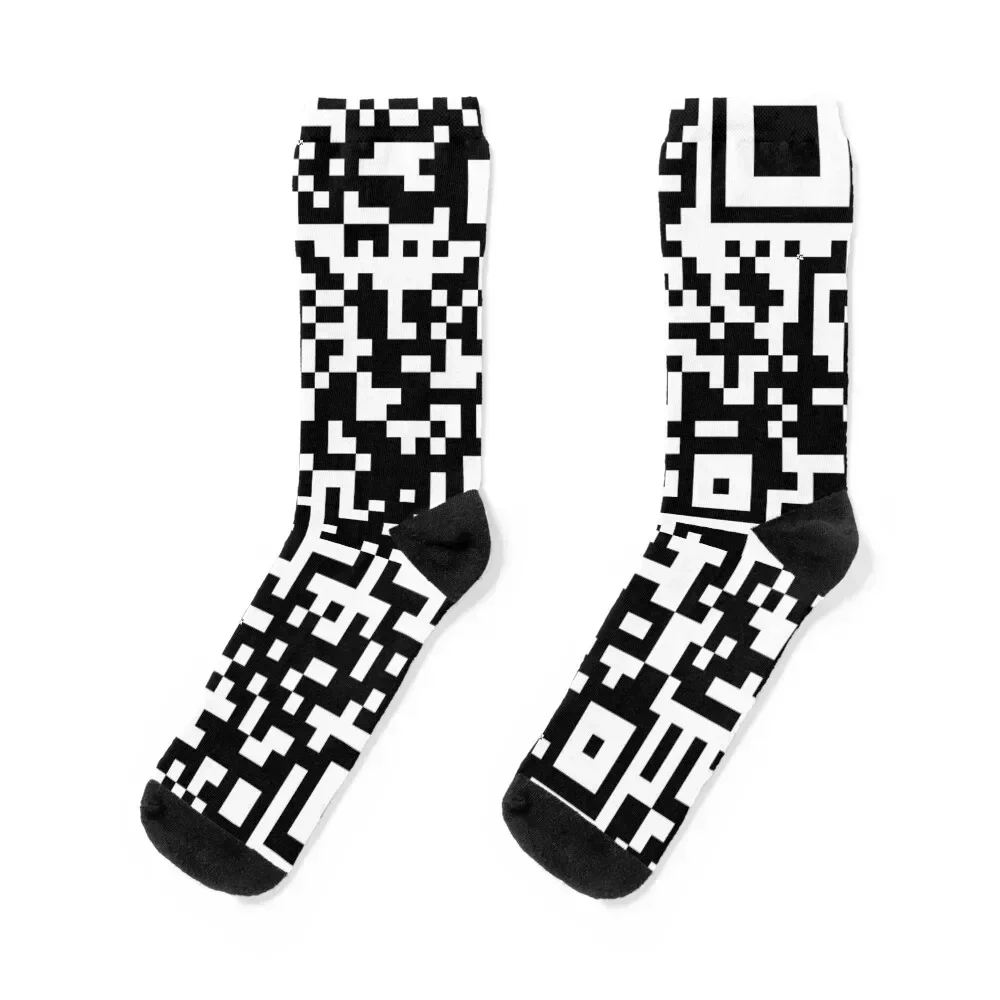 QR Code Design Socks soccer anti-slip professional running Wholesale halloween Socks Girl Men's