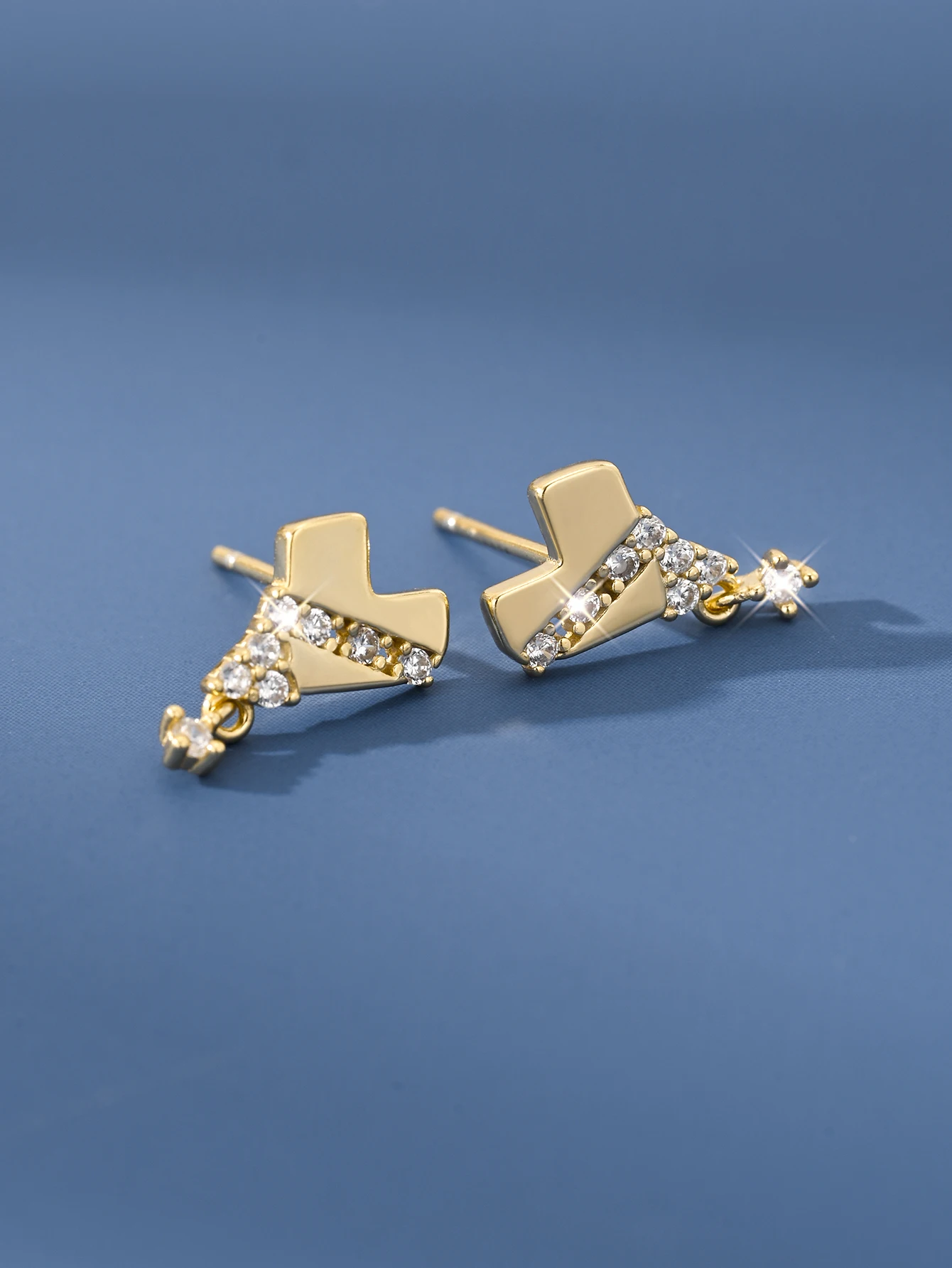 

925 Sterling Silver Heart Pendant & Women's Earrings Inlaid with Zircon - Anti-Allergy, Exquisite Temperament, Luxurious Jewelry