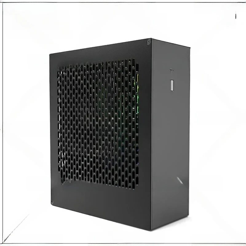 5 A24-V5 2.0 /4 Liters Mini A24-V3 2.0 Dual-Slot Single Display 1U Power Supply Itx Chassis, Double-Sided Chamfer