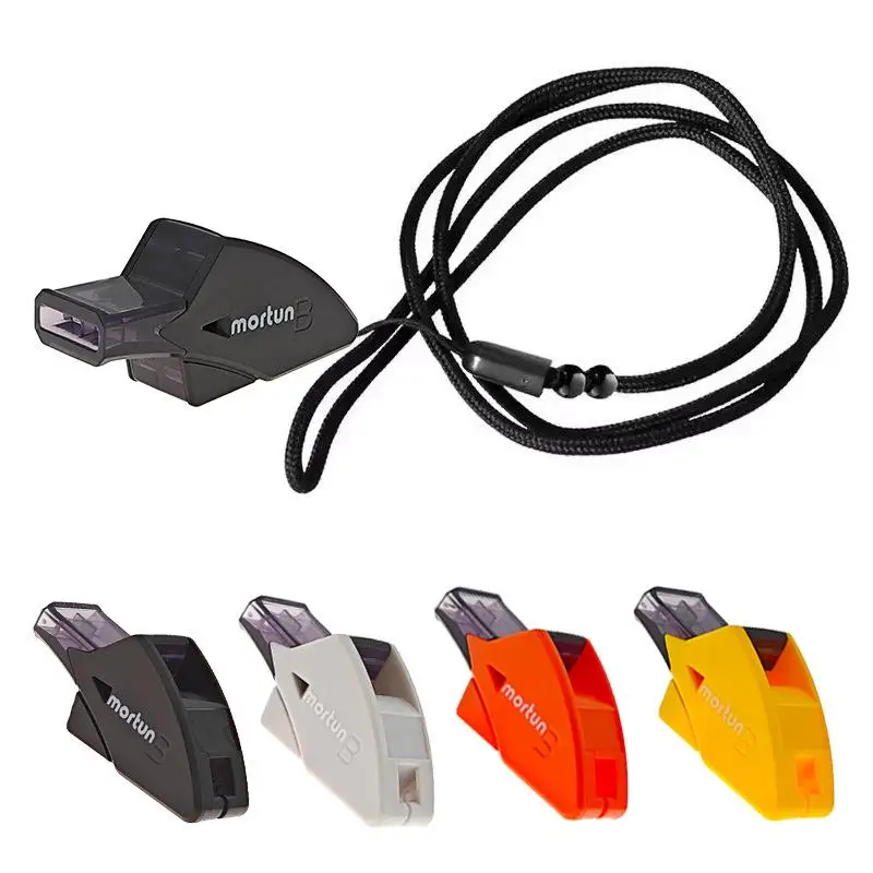 Professional Basketball/Football Referee Whistle With Lanyard Finger Clip For Sports Equipment For Coaches And Referees
