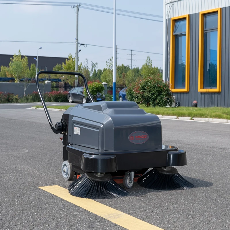 S3 Walk Behind Road Floor Sweeper Broom Concrete Floor Cleaning Machine Best Electric Floor Sweeper