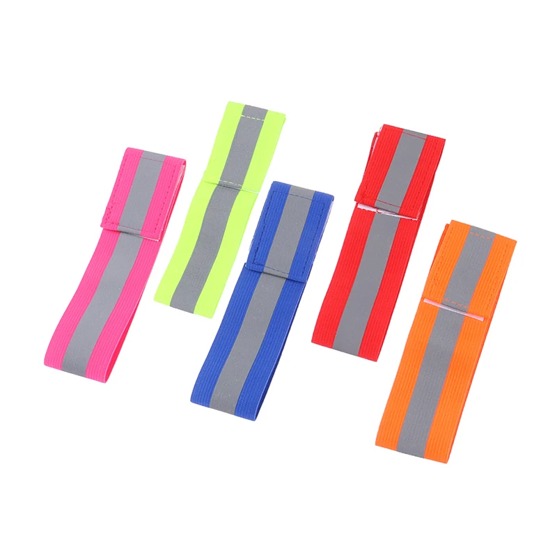 Reflective Bands Wristband Safety Reflector Tape Straps for Night Walking Biking image 2