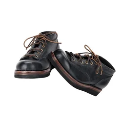 Spring Autumn Lacing Ankle Low Men Boots White Cowhide Genuine Leather Goodyear-welted Large Men Designer Shoes
