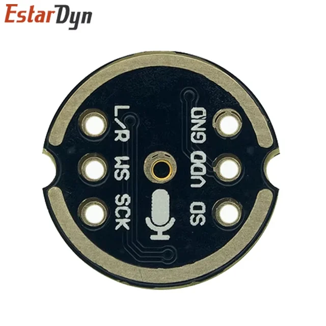EstarDyn Omnidirectional Microphone Module I2S Interface INMP441 MEMS High Precision Low Power Ultra small volume for ESP32 2 EstarDyn Omnidirectional Microphone Module I2S Interface INMP441 MEMS High Precision Low Power Ultra small volume for ESP32 2