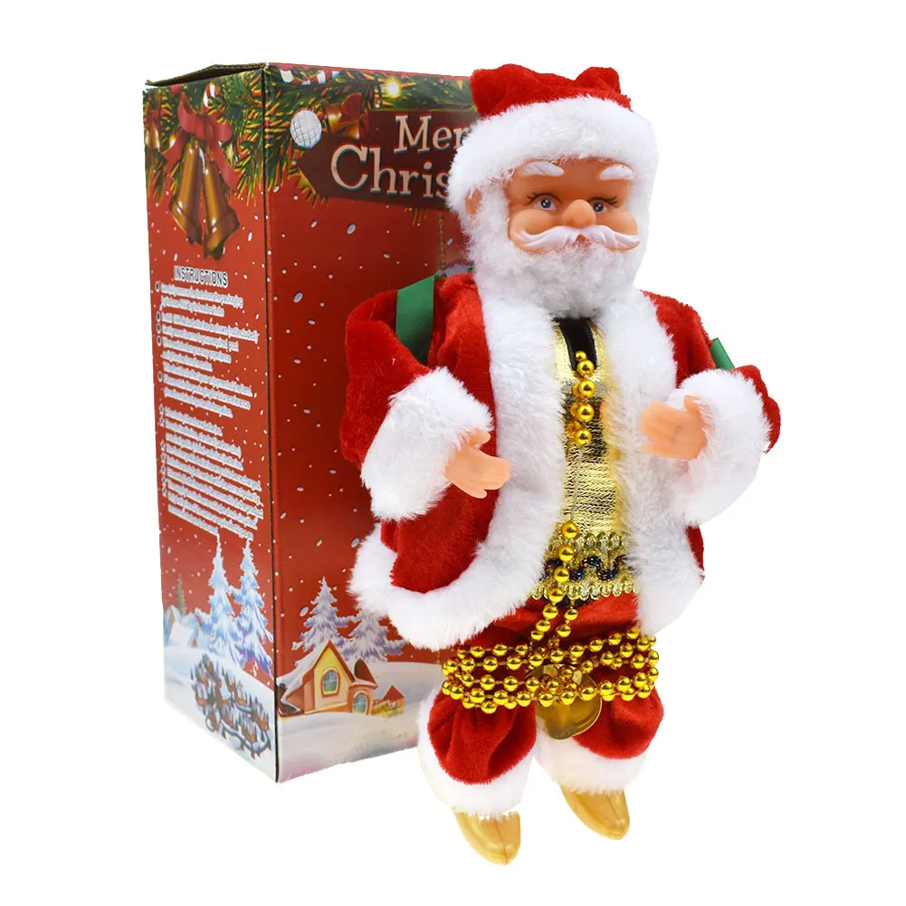 Santa Claus Climbing Beads Climbing Rope Doll Toy Christmas Decoration Cute High Beauty Gift Pendant