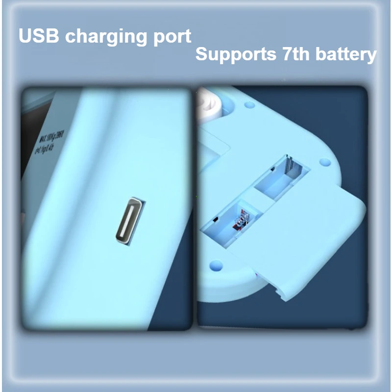 265LBS/120 كجم شاشة LCD قبضة قوة متر للرجال والنساء تستر الرقمية اليد دينامومتر التدريب قابلة للشحن ثنائي الغرض