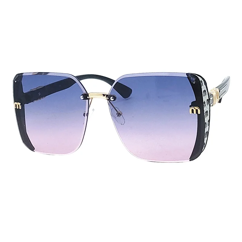 

Acetate European American Retro Neutral Sunglasses, Summer Trend Gradient Lens, UV400 Anti Ultraviolet Fashion Unisex Eyewear