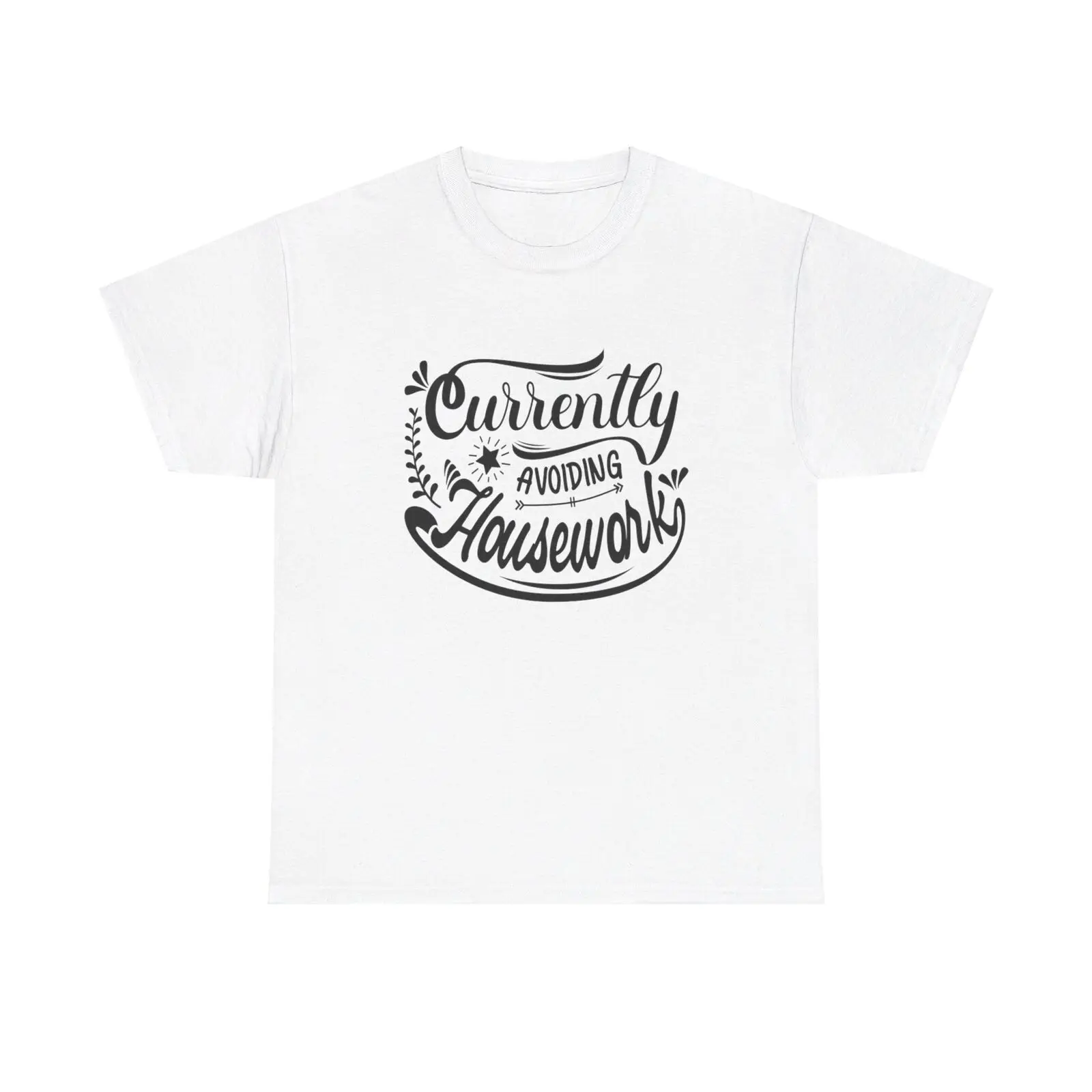 Currently Avoiding Housework T-Shirt - funny family housewife home women's wife