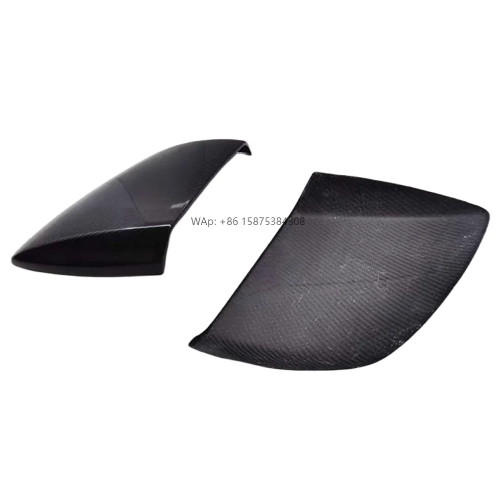 

for Huracan Lp580 LP610 EVO Dry Carbon Fiber Automotive Parts Adhesive Rearview Mirror Cover
