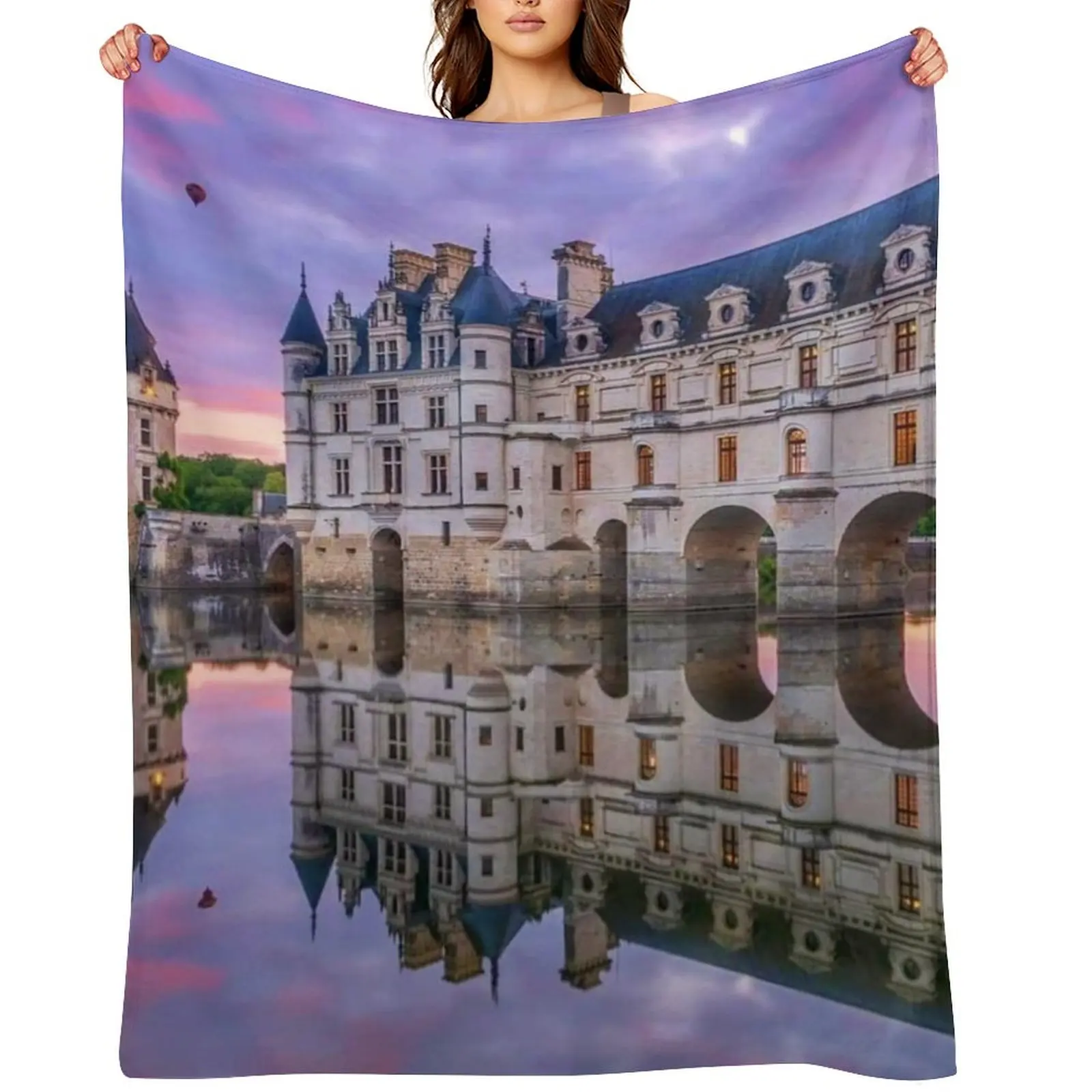 

Loire Valley Chateaux, Loire Valley, France Throw Blanket warm for winter Luxury Brand for sofa Plush Blankets