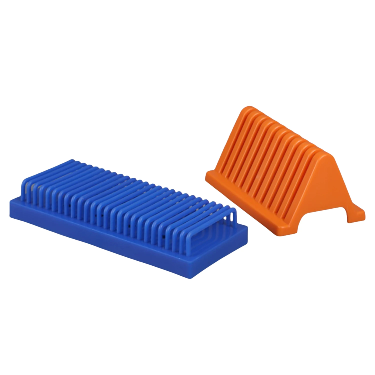 Glass Slide Drying Rack Electrophoresis Gel Plate Holder Stand Lab Storage Rack for Microscope Slides Pathology Biology