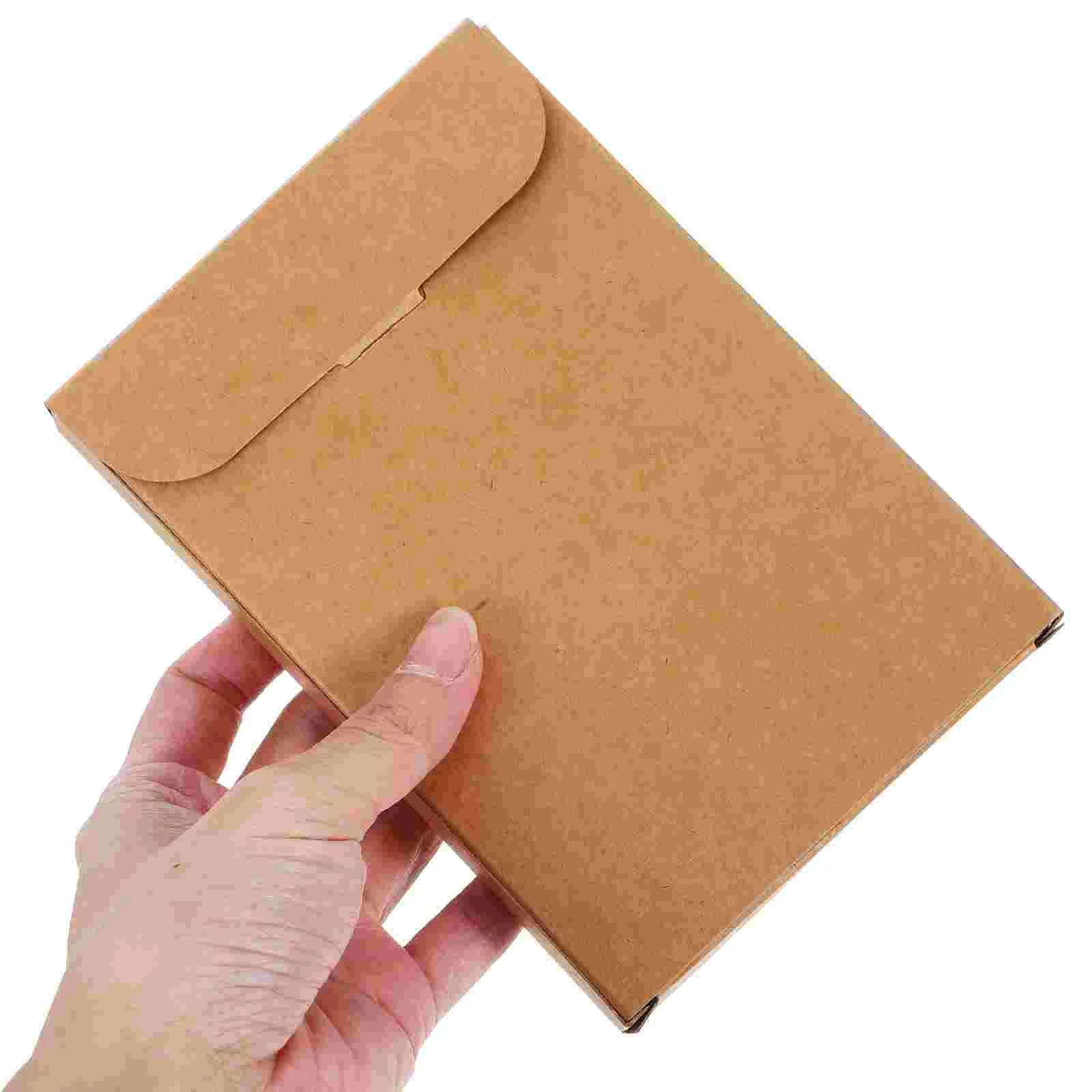 Emballage en papier kraft pour cartes de vministériels x, boîte à faveurs de fête, cadre photo, enveloppe vierge, ordinateur portable, expédition ingent, 20 pièces