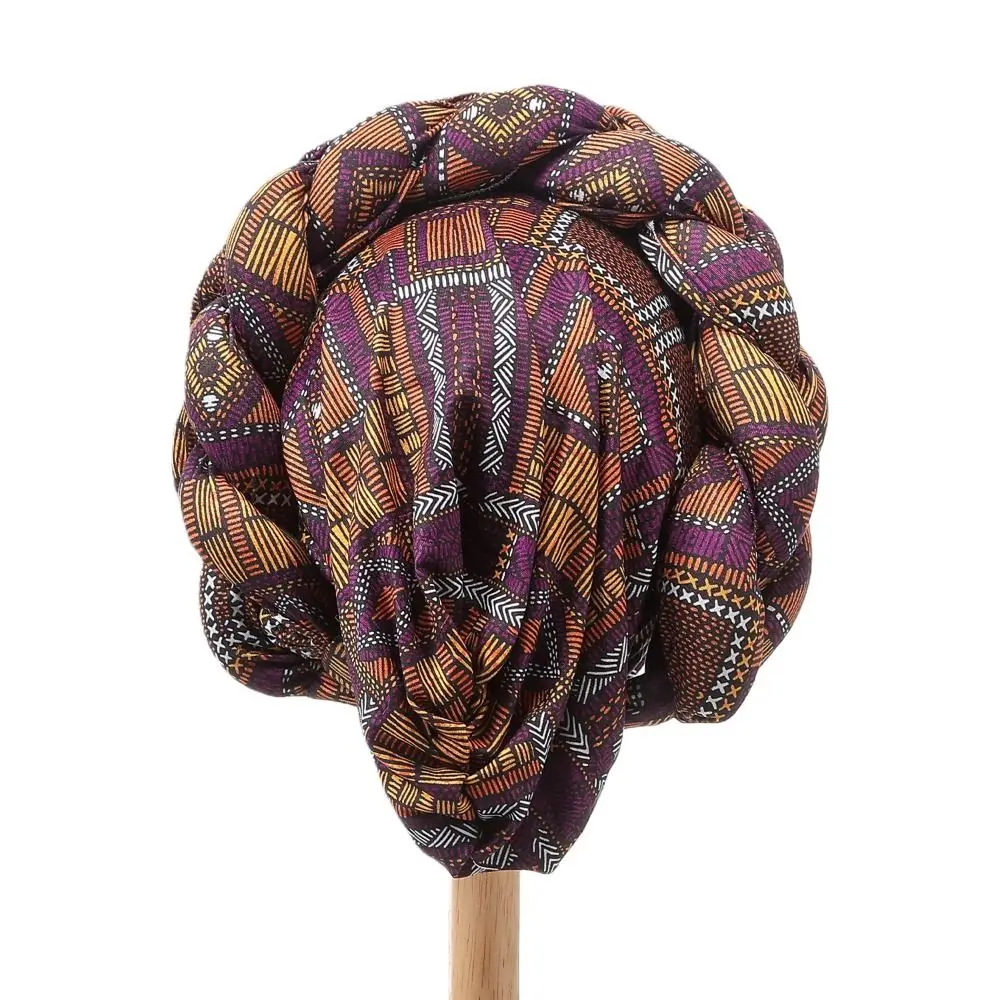 

Fashion Quick-drying African Muslim Turban Cap Breathable Waterproof Women's Autogele Headtie Turbante Mujer Women