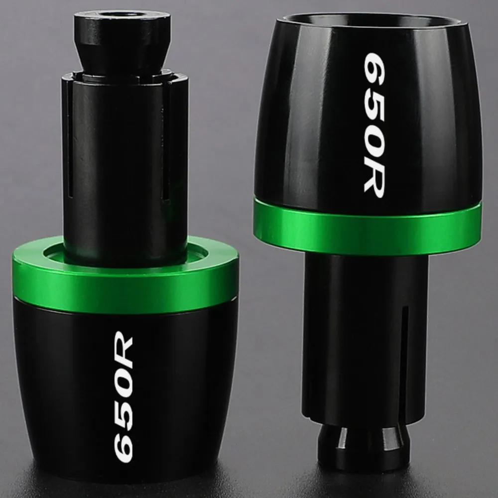 

650 R CNC Handle Bar End For KAWASAKI 650R 2006-2020 2019 2014 2013 2018 2017 2016 2015 Hand Grip Handlebar ends Plug Cover 2012