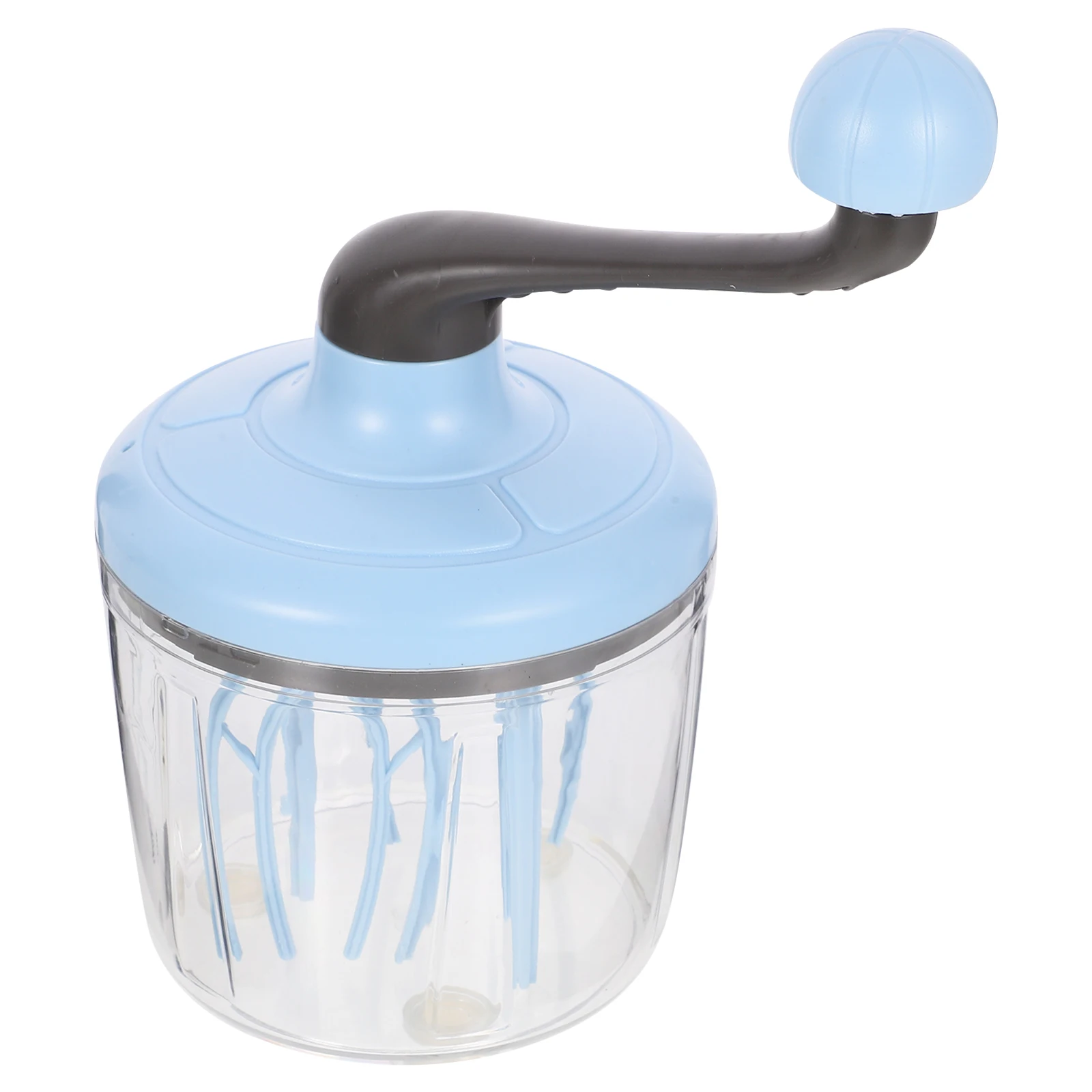 

Rotary Hand Whisk Manual Egg Mixer Plastic Portable Kitchen Mixing Tool Easy Fast Operation Rotary Hand Whisk