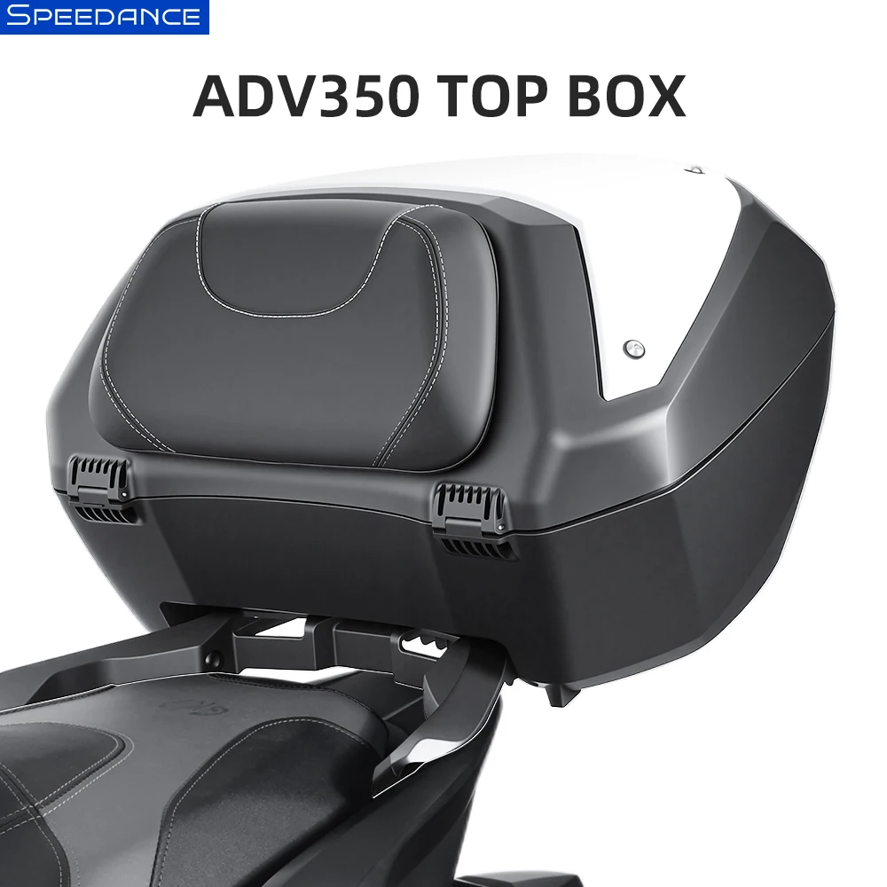 

SDE 50L Large Capacity Waterproof Tail Box for Honda ADV350, Quick Install & Release, Damage-Free Mounting for Riding Storage