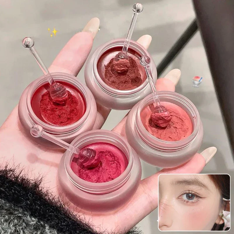Matte Cappuvini Canned Lip Mud Mist Lipstick Moisturizing Velvet Mousse Solid Gloss Cheek Blush Cream Tint Lips Cosmetic