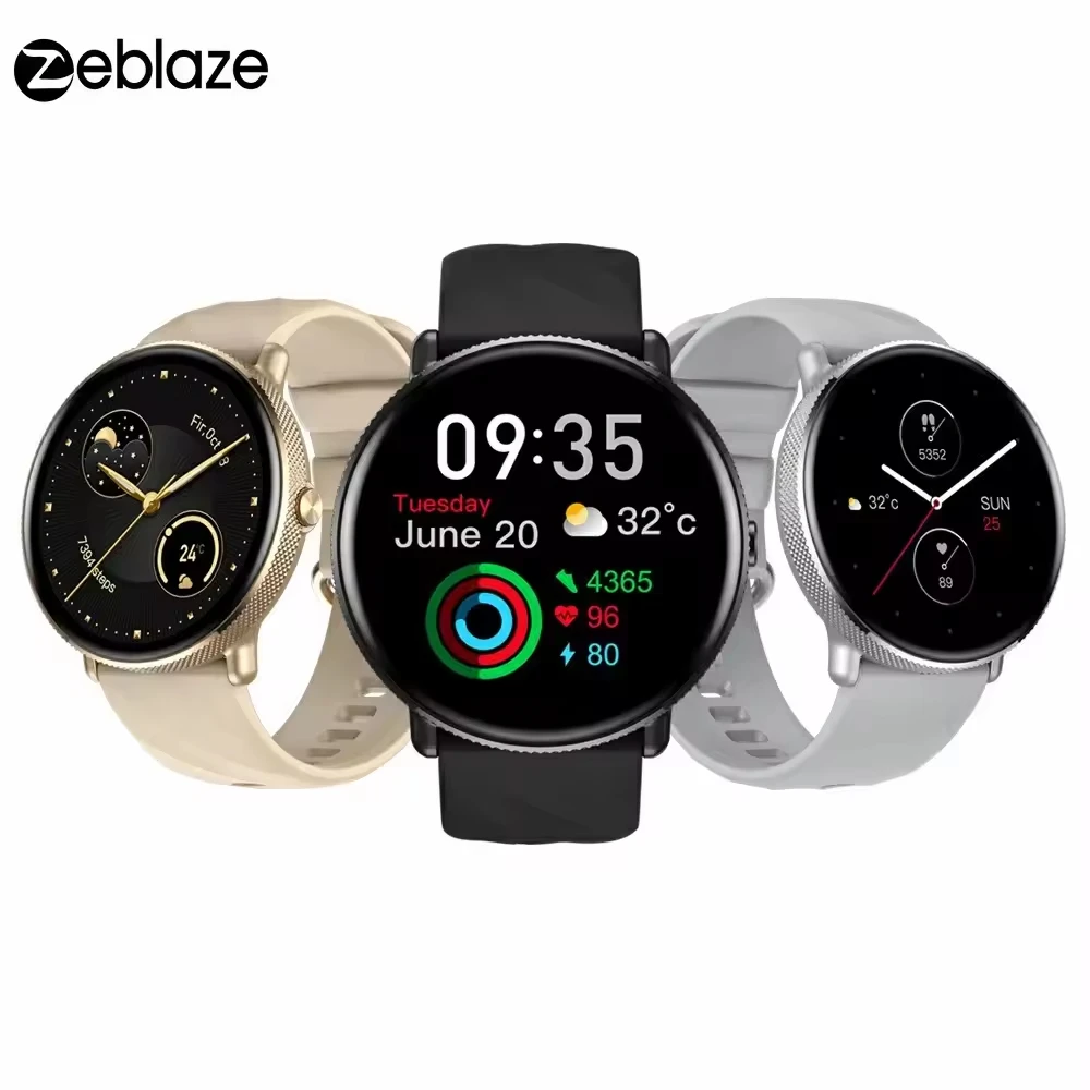 

Zeblaze GTR 3 Pro Smart watches for man woman Always-on Waterproof BT Call Fitness Sports hombren mujer luxury reloj inteligente