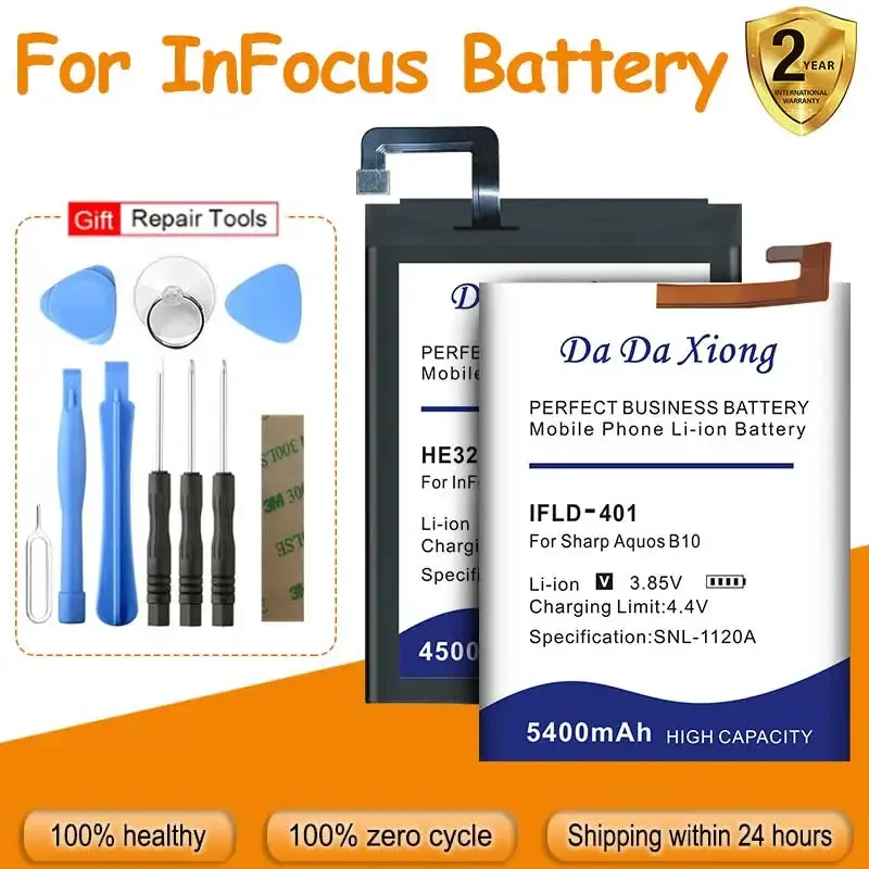 

Новый HE305 IFLD-401 HE324 UP 140008 Аккумулятор для Infocus V5 M808 M560 HE324 Sharp Aquos B10 M2, инструмент для отправки и сопровождения