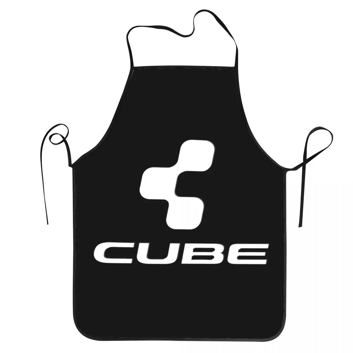 Cube Cycling Mtb Mountain Bike Apron Chef Baking Tablier Sleeveless Bib Kitchen Cleaning Pinafore for Women Men Painting