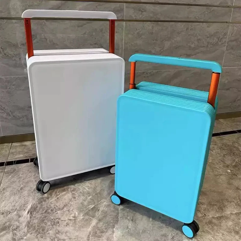 COLENARA Wide Pull Rod Luggage New Universal Wheel Travel Case Password Box 20 Inch Portable Cabin Boarding Case Pull Rod Box