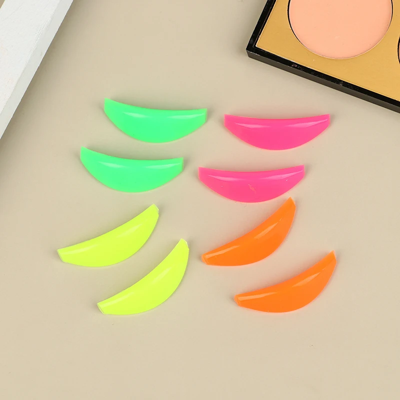 4 Pairs Siliconen Wimper Permanenten Pads Eye Curler Staven Lash Lifting Pads Wimperkruller Accessoires Applicator Gereedschap