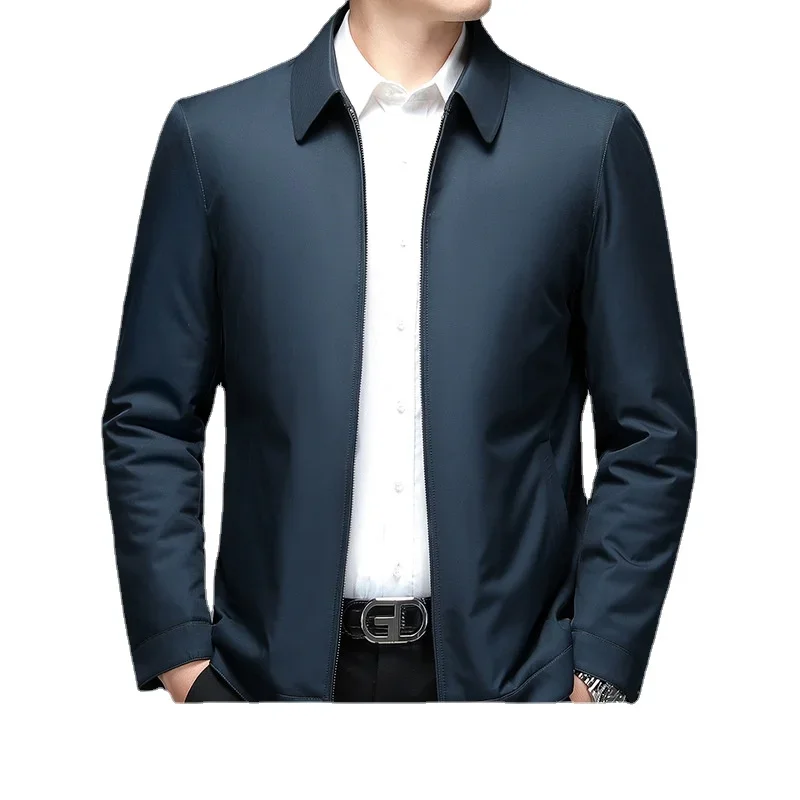 Winter Jacket Men Cotton Jacket Lapel Business Casual Jackets for Men Clothing Male Tops Autumn Clothes Ropa De Hombre FCY4561