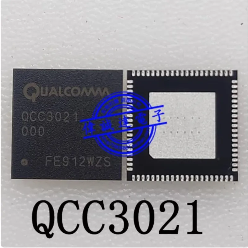 (2 pieces) QCC3021-0-80PQFN-TR-00-0 QCC3021-000 QFN-80 New Original Chip