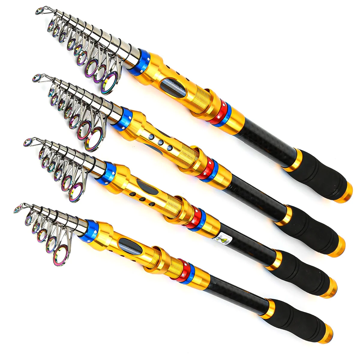 

Carbon fiber 2.4m-3.6m telescopic fishing rod for long-distance sea fishing and casting fishing rod fishing gear