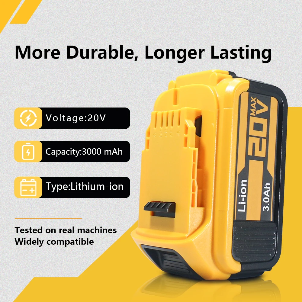 20V For Dewalt 5Ah …