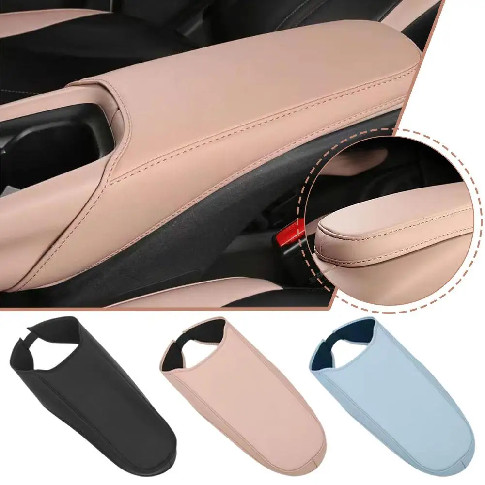 

Для BYD Dolphin Mini 2023 024, центральный подлокотник, чехол, аксессуары, защитное кожаное украшение, модификационный чехол Interi L6R6