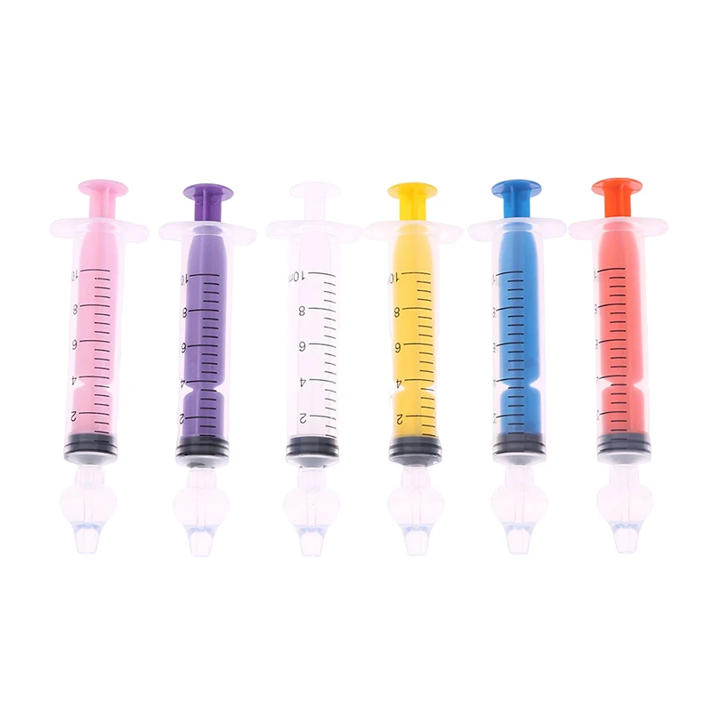 Baby Syringe Silicone Nasal Aspirator Newborn Nasal Aspirator Kids Rhinitis Nasal Washer Children Clean Nose Needle Tube Tool