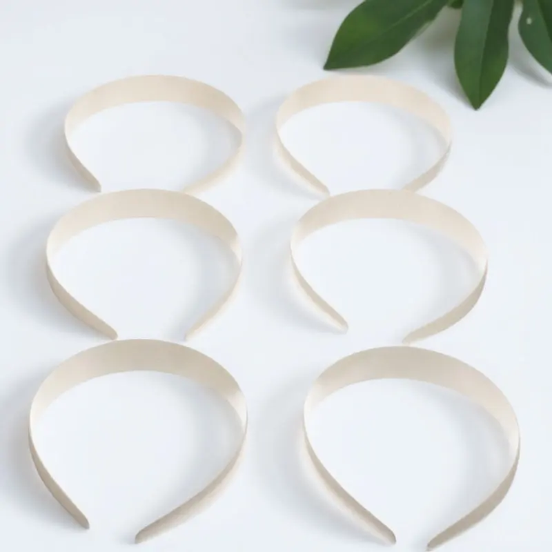 

12Pcs Blank Plastic Headbands No Teeth Plain Simple DIY Hair Hoop Material for Women Girls Daily Hair Accessories