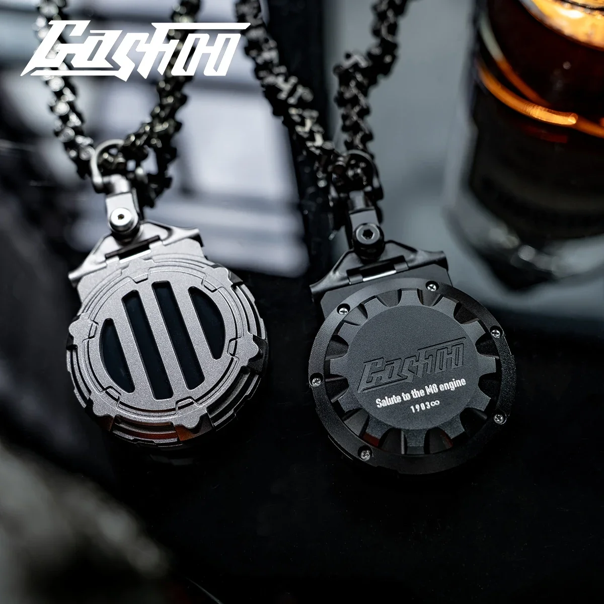 New style GASHOO Aviation Aluminum Induction Key Case Kit, Premium Motorcycle Key Fob Cover For Harley-Davidson Touring, FL Soft