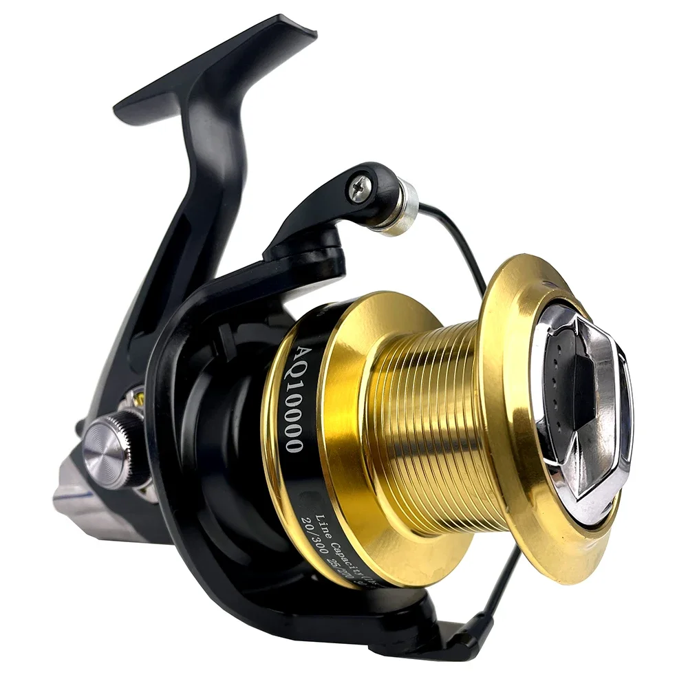 

Anti-saltwater Carp Reel 8000 9000 10000 Spinning Fishing Reels Long Casting Sea Fishing Reel Gear Ratio 4.9:1 Trolling Reel