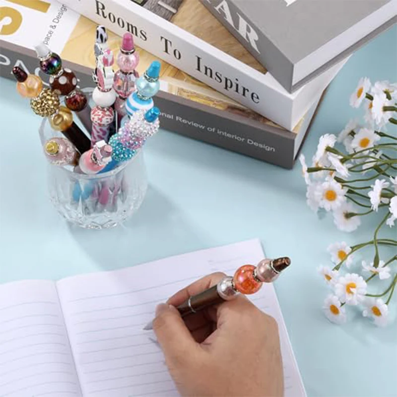 240Pcs Smooth Continuous Ink Output DIY Beadable Gradient Pens for Handmade Creations