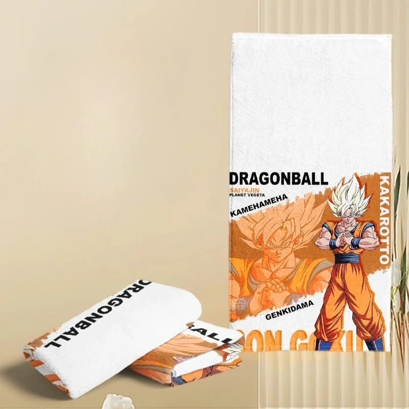 Neues Dragon Ball Kame Sennin Vegeta Son Gohan Niedliches Cartoon-Handtuch für Outdoor-Sportarten, wasserabsorbierendes, schnell trocknendes Schweißwischhandtuch – Detail 6