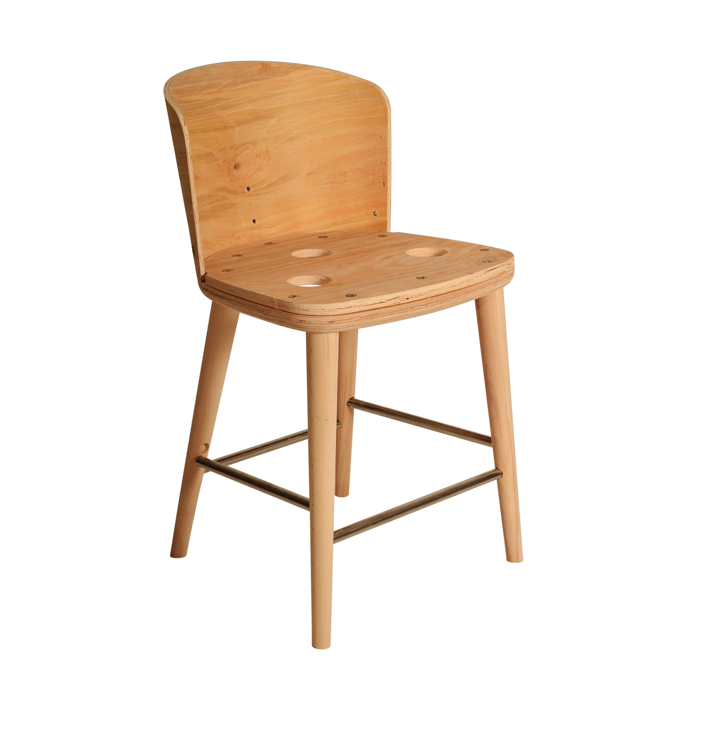 *Roma Luxury Solid Wood Bar Chairs Modern Comfortable High Quality Home Kitchen Dining Outdoor Workshop Hotel Commercial Use