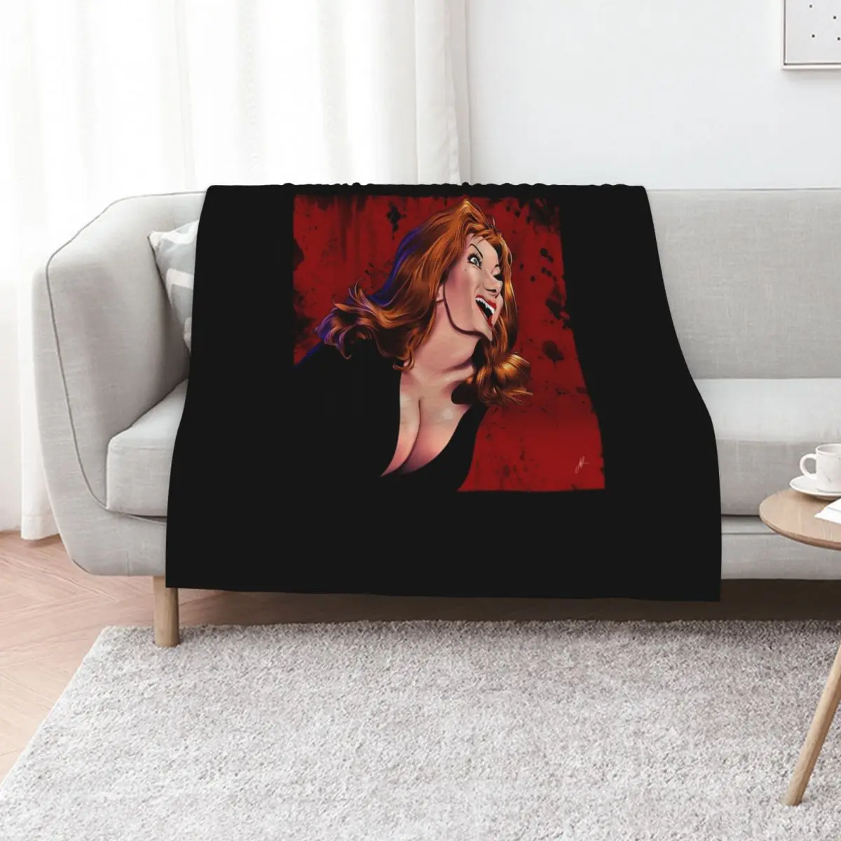 Countess Dracula Throw Blanket Vintage Sleeping Bag Sofa Quilt Weighted Sofa Throw Baby Blankets