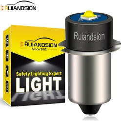 P13.5S PR2 LED Flashlight Bulb XPG2 1-9V 6-30V 1.5V 3V 6V 4.5V 12V 18V for Maglite Torch Light 1-9 AA/D Cells 300Lm 6000K 1Pcs
