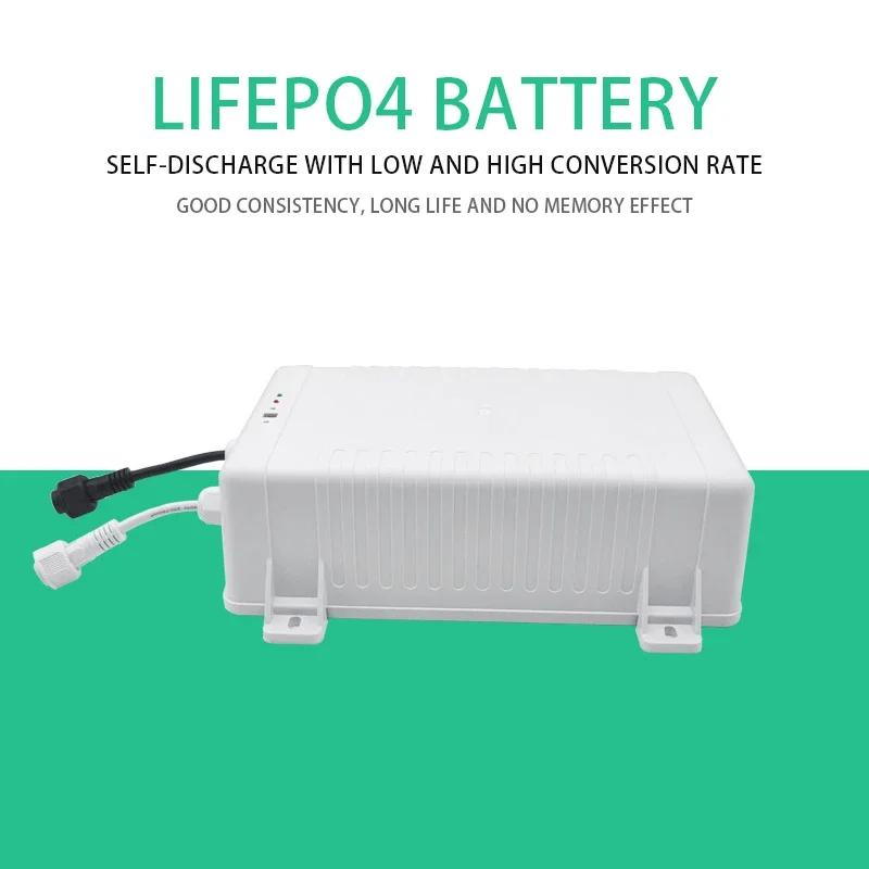 Batería lifepo4 de 12V y 30Ah, batería de almacenamiento de energía para farola solar, lámpara de proyección, caja de lámpara publicitaria, lámpara insecticida