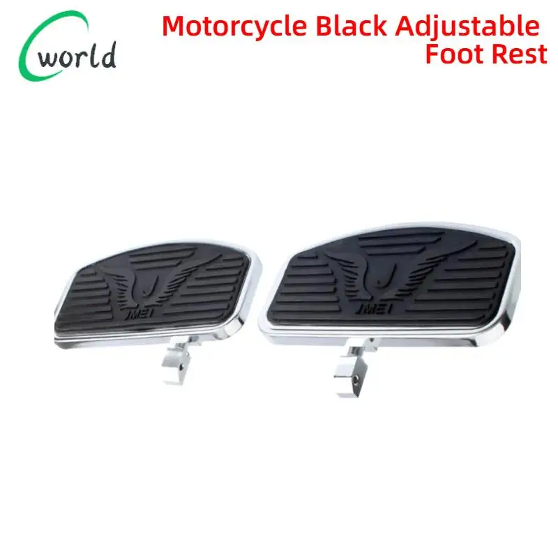 

Motorcycle Front Rear Wide Foot Rider Driver Foot Rest Floorboards For Honda Shadow For Yamaha Dragstar For off-road motorcycle