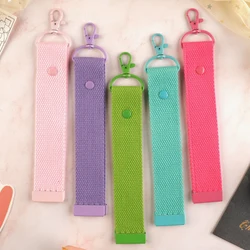 Fashion Cotton Keychain Lanyard Car Keys Canvas Strap Keyring Schoolbag Backpack Pendent Key Chain Wrist Straps